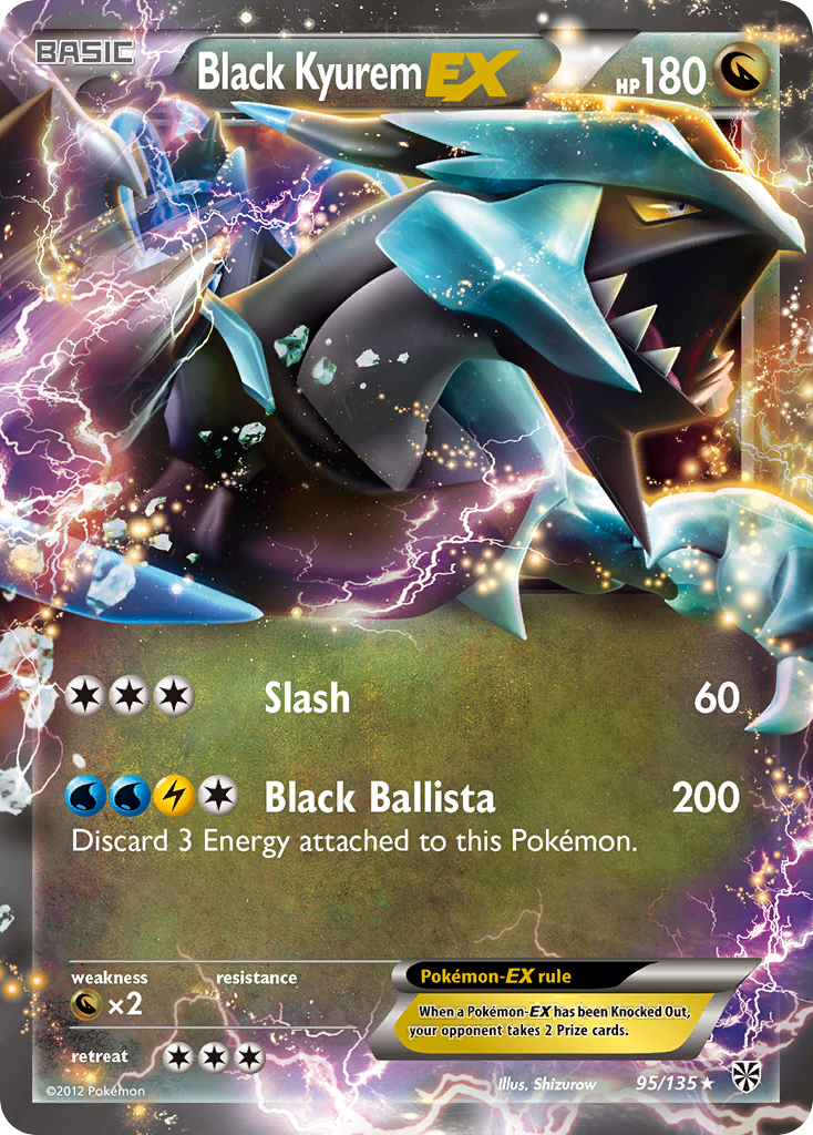 Black Kyurem EX (95/135) [Black & White: Plasma Storm] | Enigma On Main