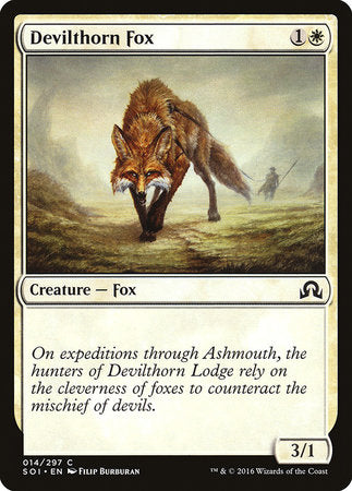 Devilthorn Fox [Shadows over Innistrad] | Enigma On Main