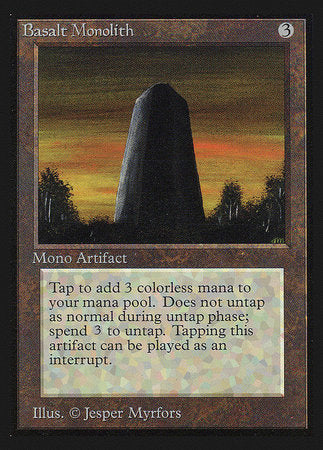 Basalt Monolith (IE) [Intl. Collectors’ Edition] | Enigma On Main