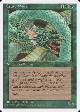 Craw Wurm [Fourth Edition] | Enigma On Main