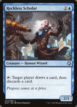 Reckless Scholar [Game Night] | Enigma On Main