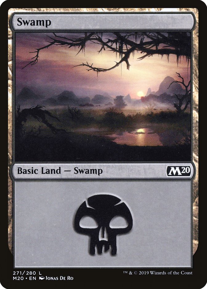 Swamp (#271) [Core Set 2020] | Enigma On Main