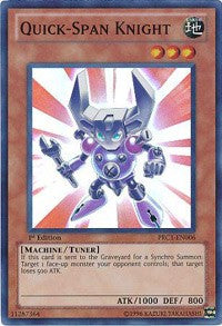 Quick-Span Knight [2012 Premium Collection Tin] [PRC1-EN006] | Enigma On Main