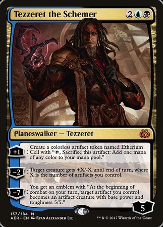 Tezzeret the Schemer [Aether Revolt] | Enigma On Main