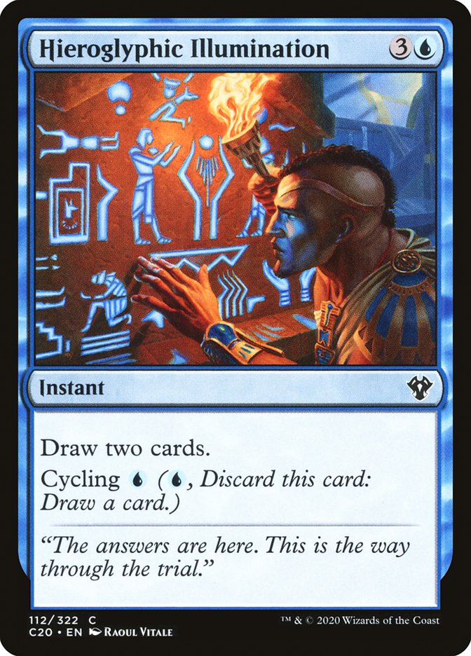 Hieroglyphic Illumination [Commander 2020] | Enigma On Main