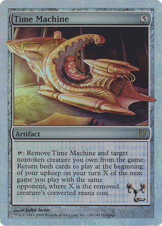 Time Machine (Alternate Foil) [Unhinged] | Enigma On Main