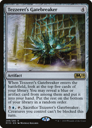 Tezzeret's Gatebreaker [Core Set 2019] | Enigma On Main