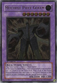 Multiple Piece Golem (UTR) [The Duelist Genesis] [TDGS-EN038] | Enigma On Main