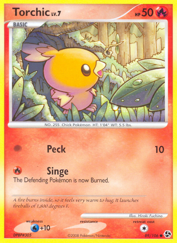 Torchic (89/106) [Diamond & Pearl: Great Encounters] | Enigma On Main