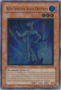 Neo-Spacian Aqua Dolphin (UTR) [Power of the Duelist] [POTD-EN003] | Enigma On Main