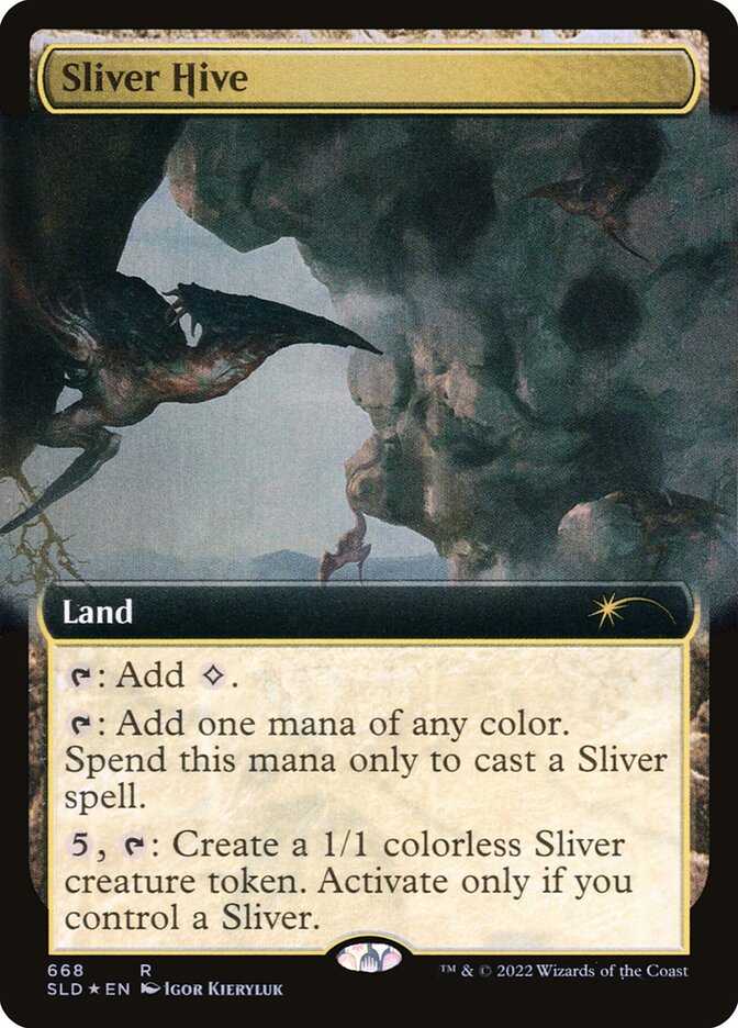 Sliver Hive (Extended Art) [Secret Lair Drop Promos] | Enigma On Main