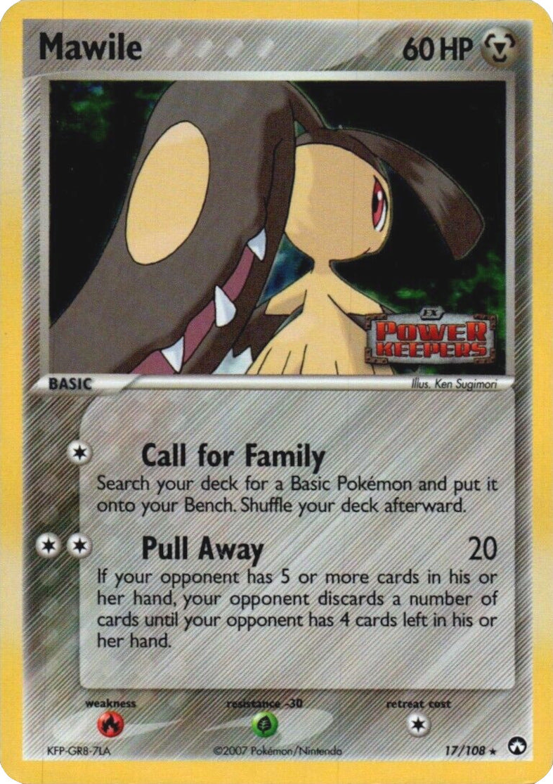 Mawile (17/108) (Stamped) [EX: Power Keepers] | Enigma On Main