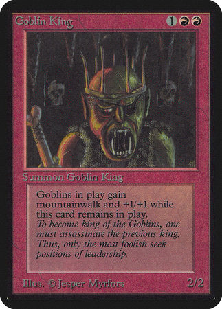 Goblin King [Limited Edition Alpha] | Enigma On Main