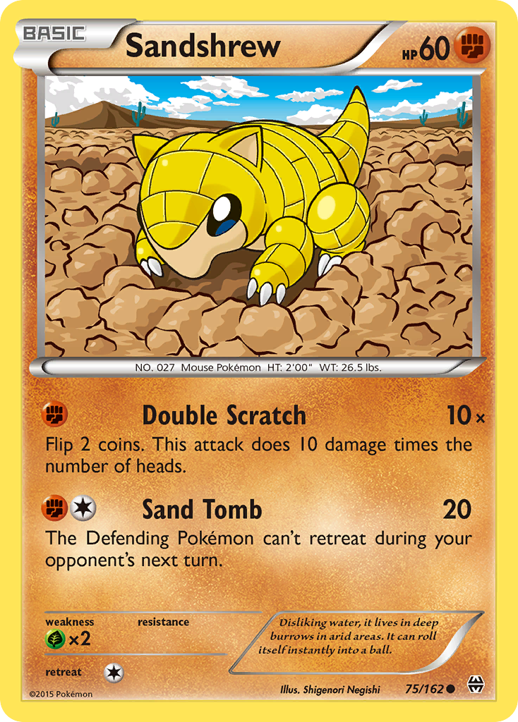 Sandshrew (75/162) [XY: BREAKthrough] | Enigma On Main