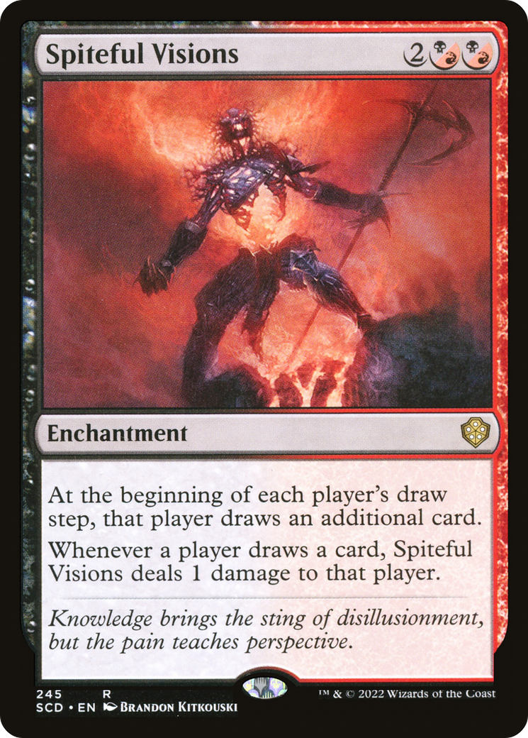 Spiteful Visions [Starter Commander Decks] | Enigma On Main