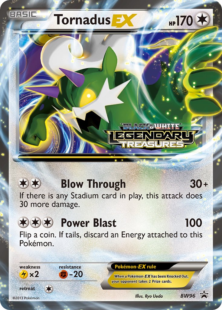 Tornadus EX (BW96) [Black & White: Black Star Promos] | Enigma On Main