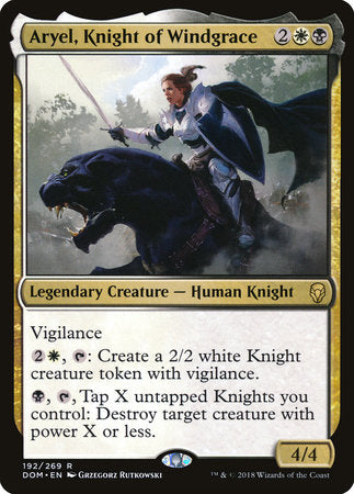 Aryel, Knight of Windgrace [Dominaria] | Enigma On Main