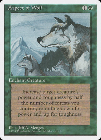 Aspect of Wolf [Fourth Edition] | Enigma On Main