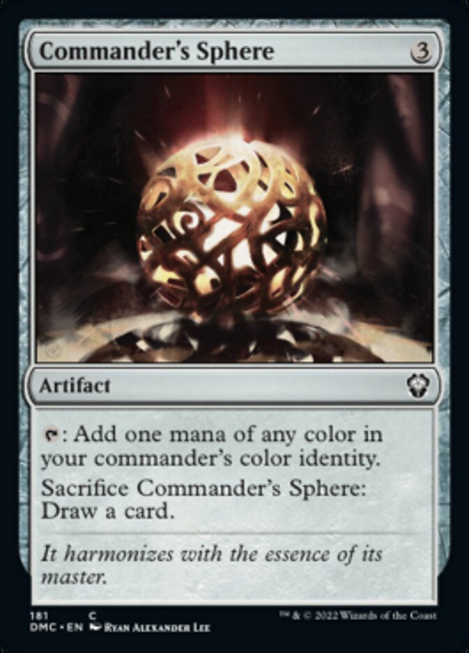 Commander's Sphere [Dominaria United Commander] | Enigma On Main