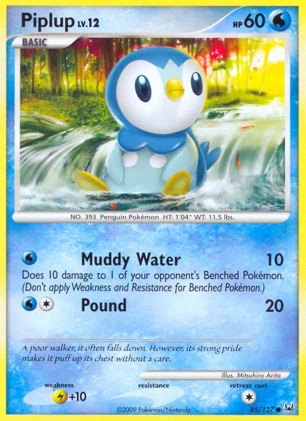 Piplup (85/127) [Platinum: Base Set] | Enigma On Main