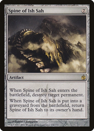 Spine of Ish Sah [Mirrodin Besieged] | Enigma On Main