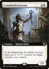 Luminarch Aspirant (Extended Art) [Zendikar Rising] | Enigma On Main