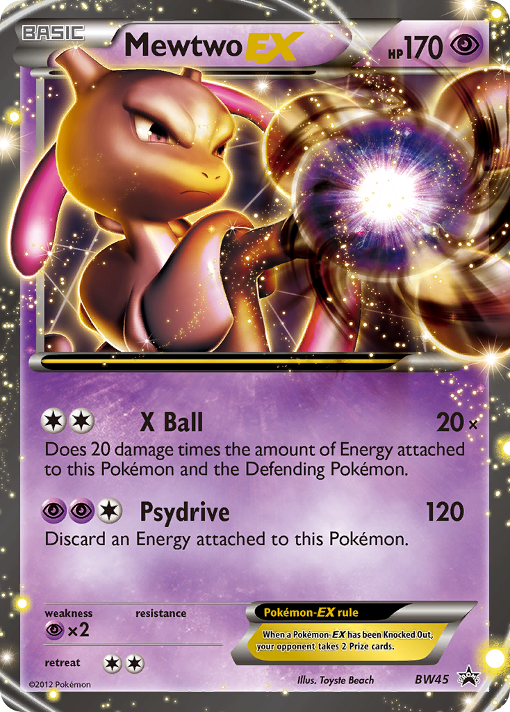 Mewtwo EX (BW45) [Black & White: Black Star Promos] | Enigma On Main