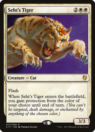 Seht's Tiger [Commander 2017] | Enigma On Main