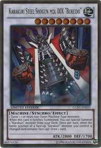 Karakuri Steel Shogun mdl 00X Bureido [Gold Series: Haunted Mine] [GLD5-EN035] | Enigma On Main