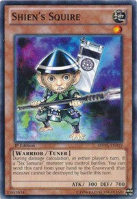 Shien's Squire [Structure Deck: Samurai Warlords] [SDWA-EN019] | Enigma On Main