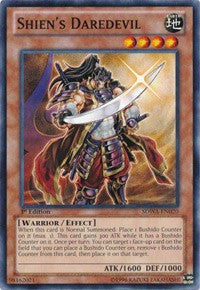 Shien's Daredevil [Structure Deck: Samurai Warlords] [SDWA-EN020] | Enigma On Main