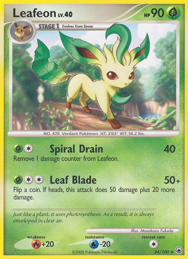 Leafeon (24/100) [Diamond & Pearl: Majestic Dawn] | Enigma On Main