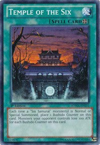 Temple of the Six [Structure Deck: Samurai Warlords] [SDWA-EN031] | Enigma On Main