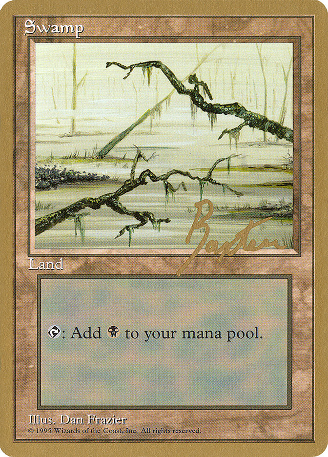 Swamp (gb371) (George Baxter) [Pro Tour Collector Set] | Enigma On Main