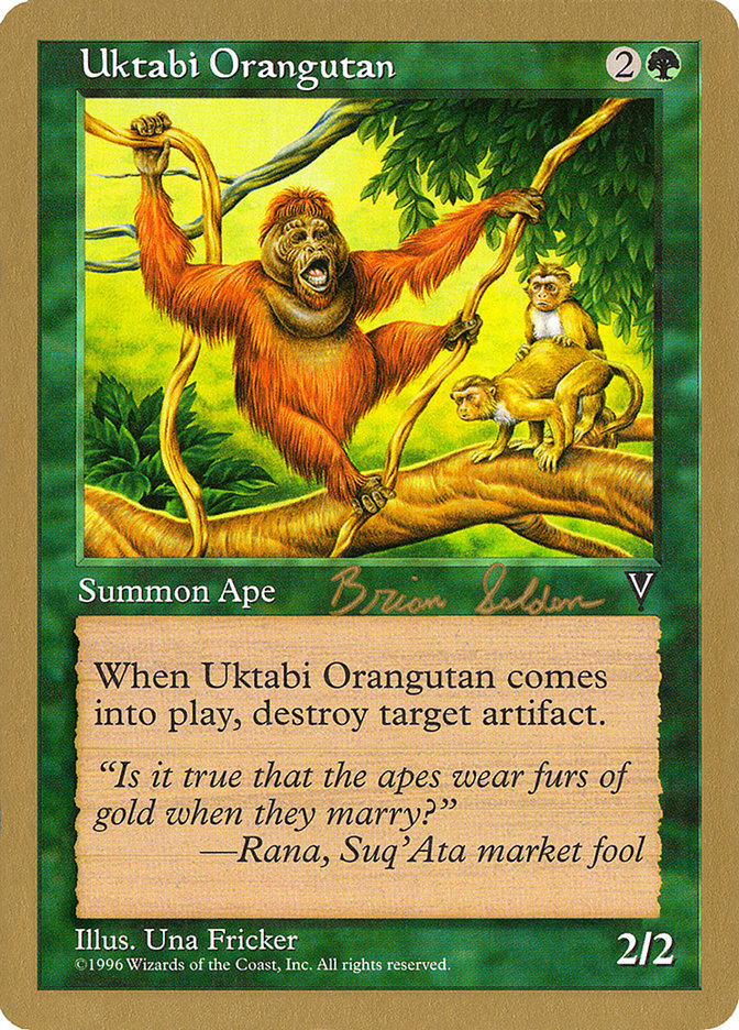 Uktabi Orangutan (Brian Selden) [World Championship Decks 1998] | Enigma On Main