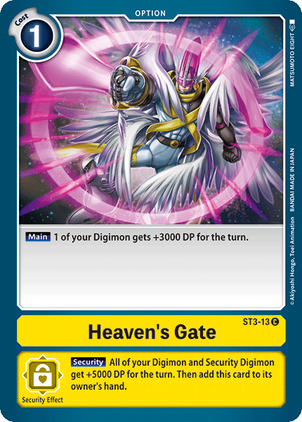 Heaven's Gate [ST3-13] [Starter Deck: Heaven's Yellow] | Enigma On Main