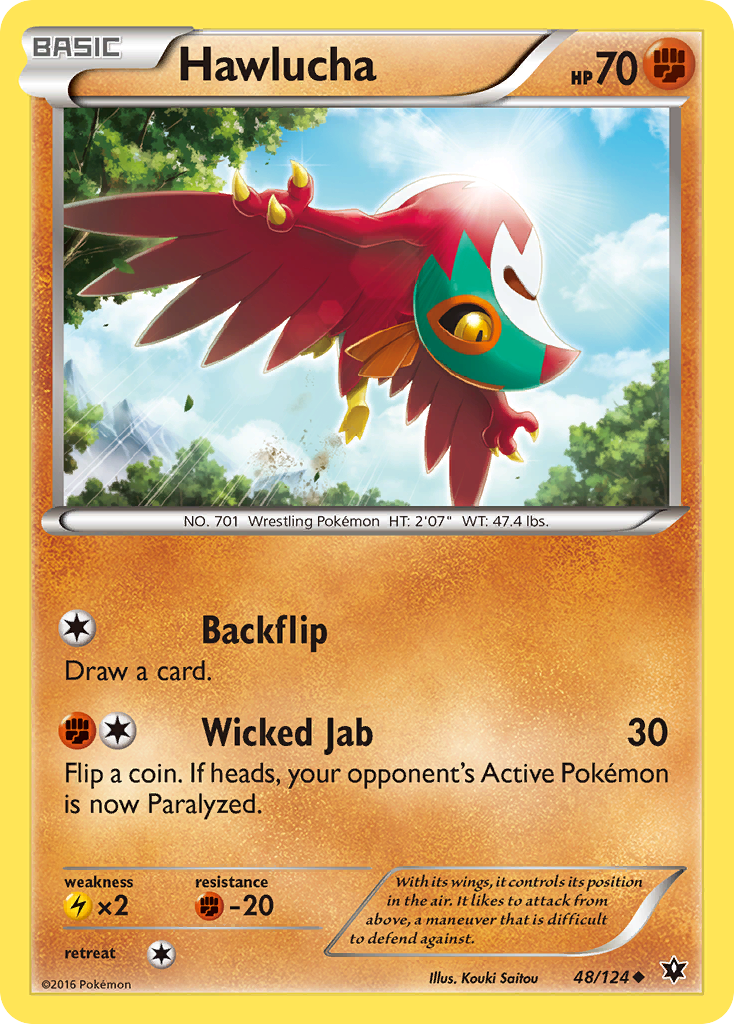 Hawlucha (48/124) [XY: Fates Collide] | Enigma On Main