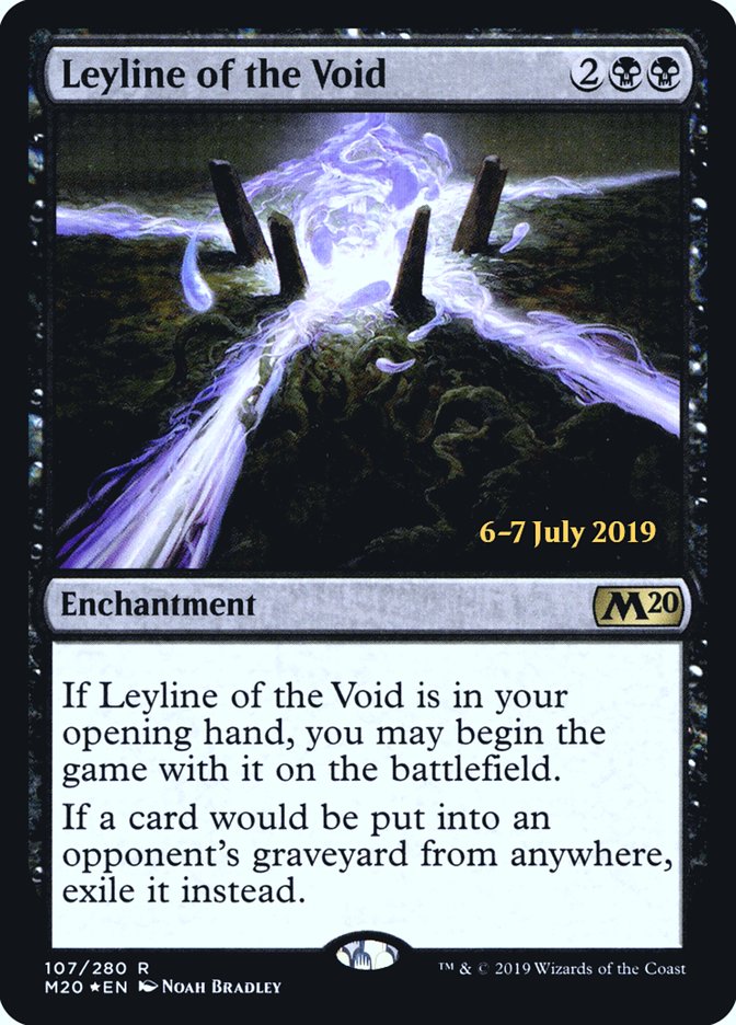 Leyline of the Void  [Core Set 2020 Prerelease Promos] | Enigma On Main