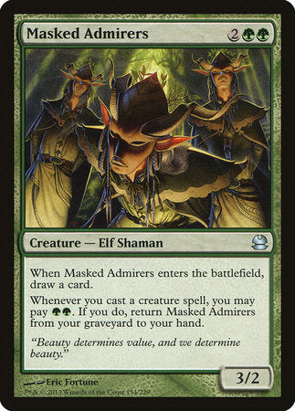 Masked Admirers [Modern Masters] | Enigma On Main