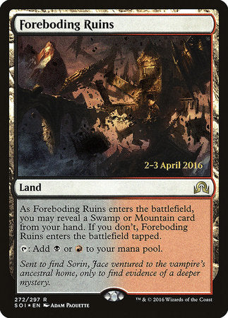 Foreboding Ruins [Shadows over Innistrad Promos] | Enigma On Main