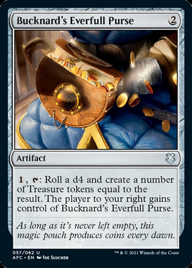 Bucknard's Everfull Purse [Dungeons & Dragons: Adventures in the Forgotten Realms Commander] | Enigma On Main
