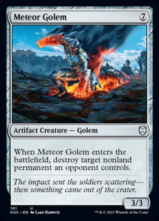 Meteor Golem [Kaldheim Commander] | Enigma On Main