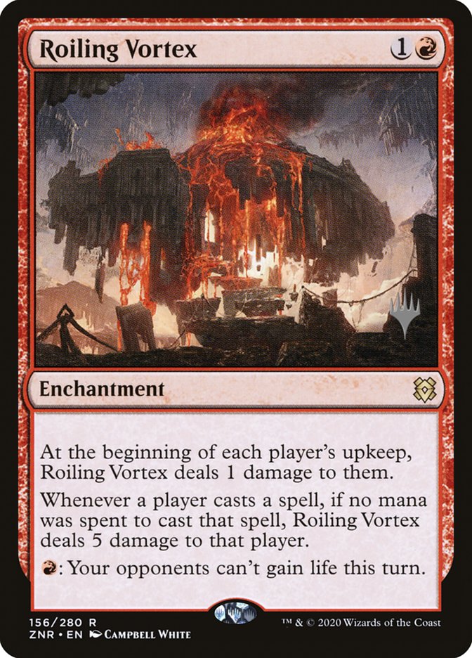 Roiling Vortex (Promo Pack) [Zendikar Rising Promos] | Enigma On Main