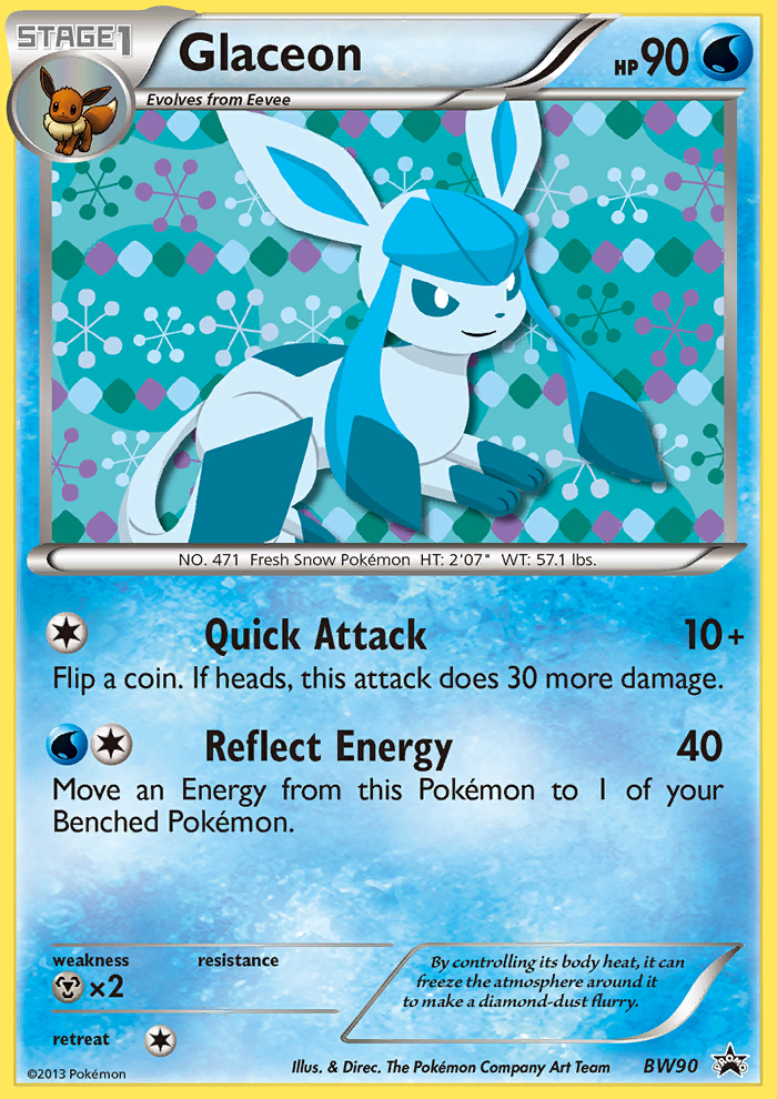 Glaceon (BW90) [Black & White: Black Star Promos] | Enigma On Main