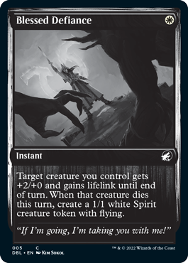 Blessed Defiance [Innistrad: Double Feature] | Enigma On Main