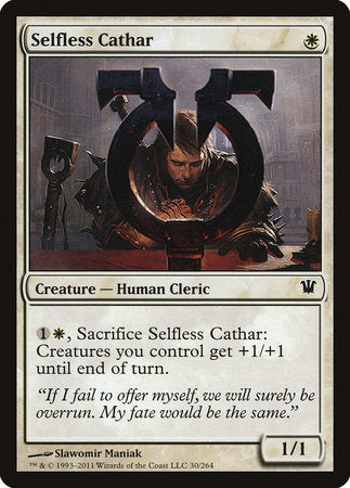 Selfless Cathar [Innistrad] | Enigma On Main
