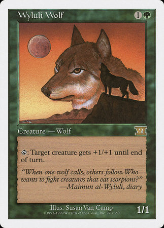 Wyluli Wolf [Classic Sixth Edition] | Enigma On Main