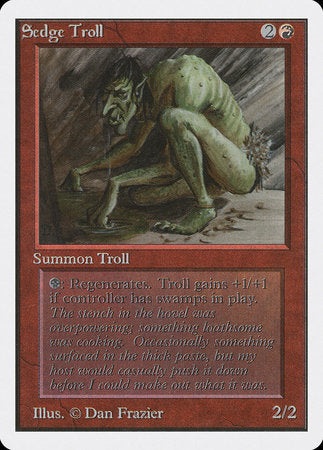 Sedge Troll [Unlimited Edition] | Enigma On Main