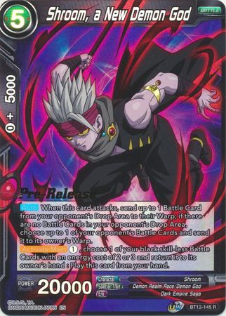 Shroom, a New Demon God (BT12-145) [Vicious Rejuvenation Prerelease Promos] | Enigma On Main