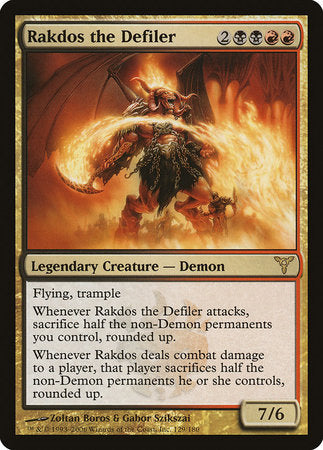 Rakdos the Defiler [Dissension] | Enigma On Main